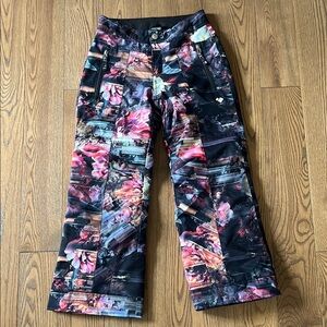 Obermeyer Pink and Black snowpants